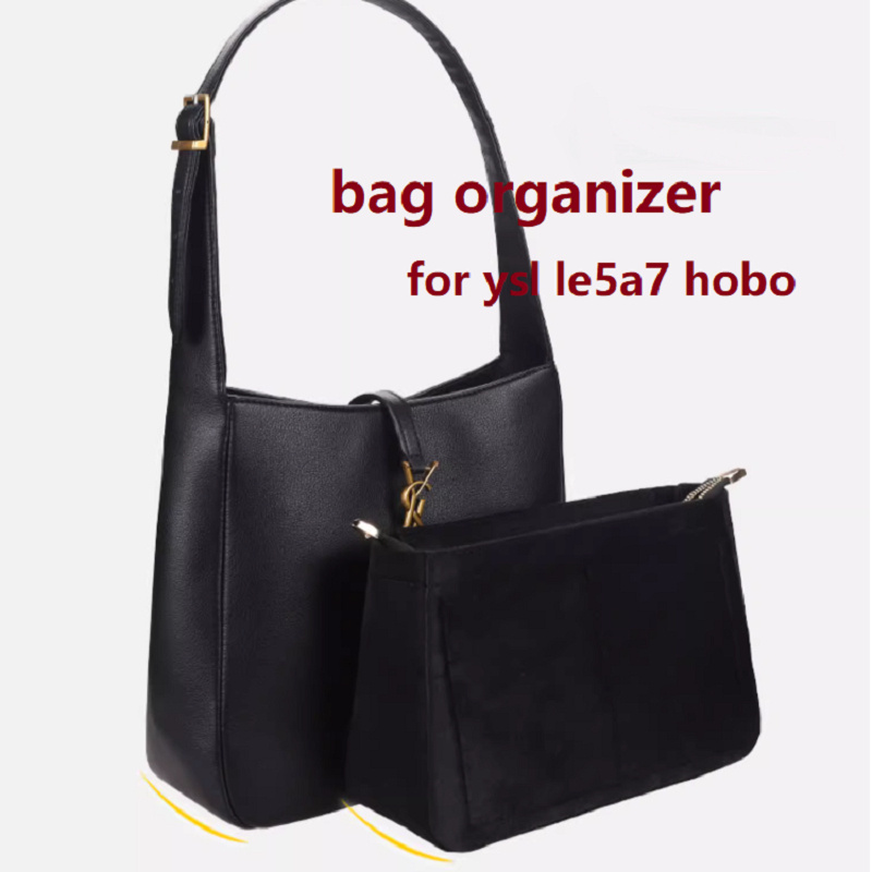 กระเป๋าจัดระเบียบ Y S L LE5A7 supple rose hobo makeup bag organizer จัดระเบียบกระเป๋า ดันทรงกระเป๋า