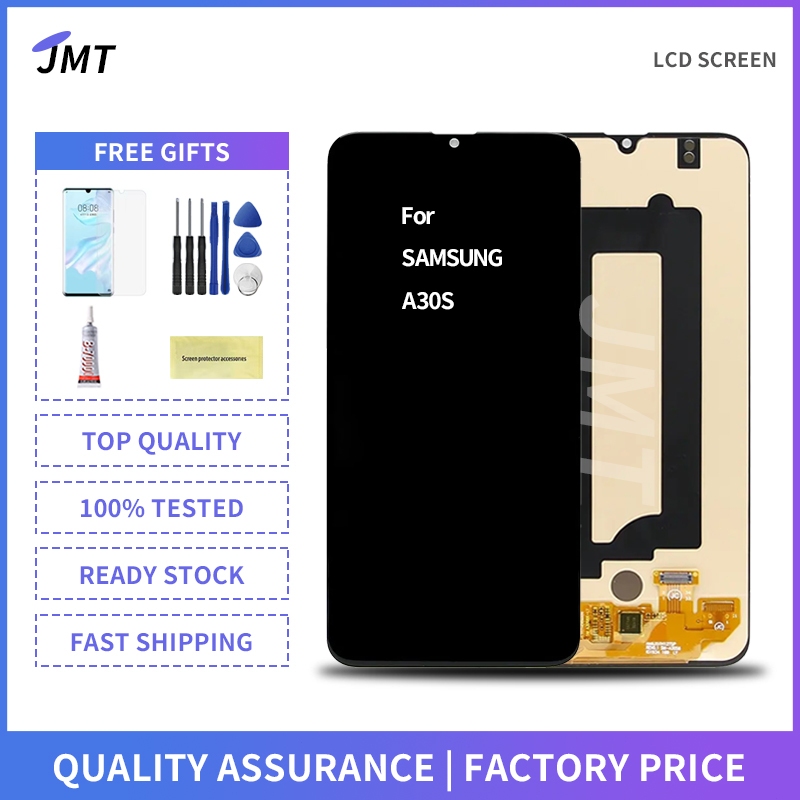 สําหรับ SAMSUNG Galaxy A30S A307 A307F A307FN A307G A307GN จอแสดงผล LCD เปลี่ยนหน้าจอ