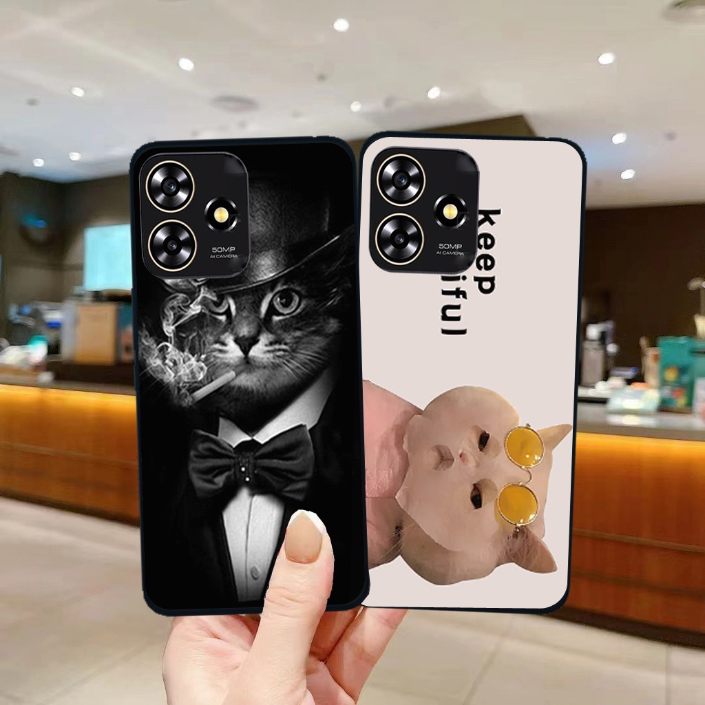 เคสป้องกัน สําหรับ ZTE Blade V50 การออกแบบ / Blade V50 Smart Case เคสซิลิโคน TPU นิ่ม