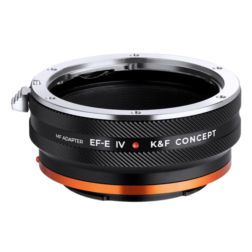 K&f อะแดปเตอร์เมาท์เลนส์กล้อง Canon EF Series เป็นกล้อง Sony E Series EOS-NEX IV PRO ความแม่นยําสูง