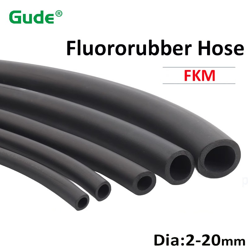 1 เมตรฟลูออรีนท่อยางFKMหลอดVeonท่อน้ํามันท่อFluororubberหลอดกรดเบสน้ํามันความร้อนทนอุณหภูมิสูง