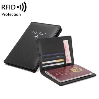 Rfid แปรงกันขโมย กระเป๋าใส่หนังสือเดินทาง เอกสาร อเนกประสงค์ กระเป๋าเดินทาง กระเป๋าสตางค์ ตั๋วคลิป