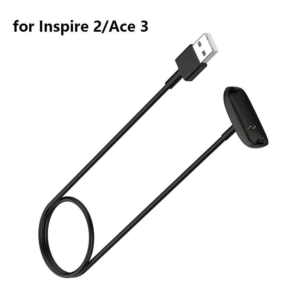 เครื่องชาร์จสําหรับ Fitbit Inspire 2 Fitness Tracker, อุปกรณ์เสริมสายไฟสายชาร์จทดแทนสําหรับ Fitbit I