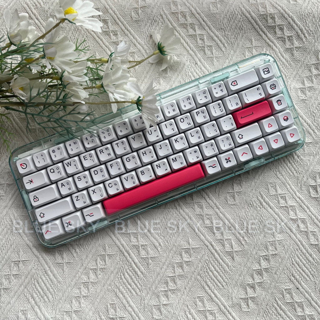 KON MOMO keycaps XDA  profile Dye-Sublimation PBT keycap 126keys Thai/Japanese style