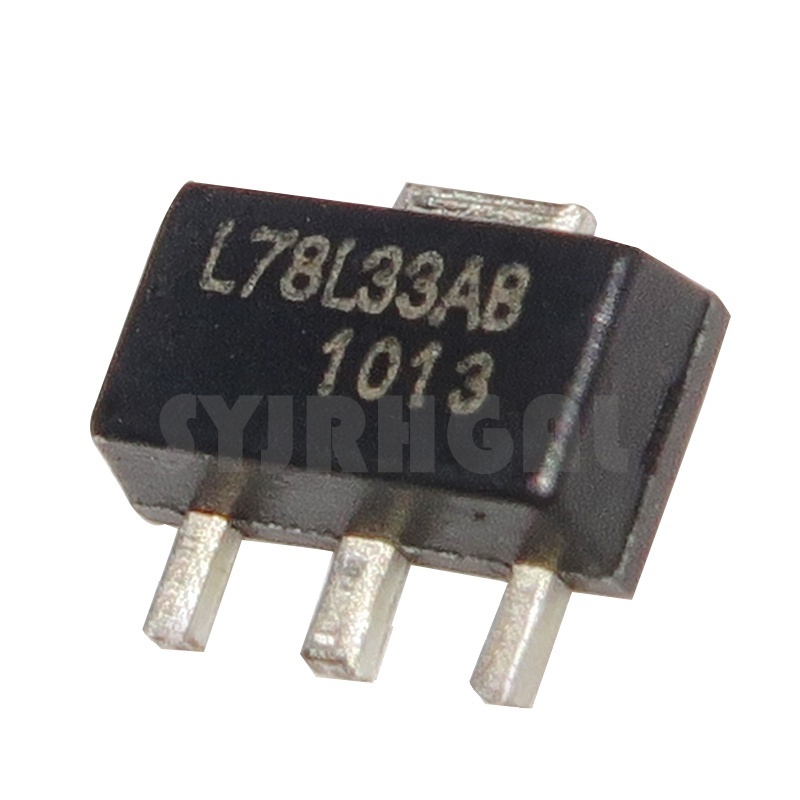 10 ชิ้น L78L33ABUTR 3.3V .1A SOT-89 L78L33ABU 78L3 L78L33A 78L33 L78L33 78L33A ในสต็อก