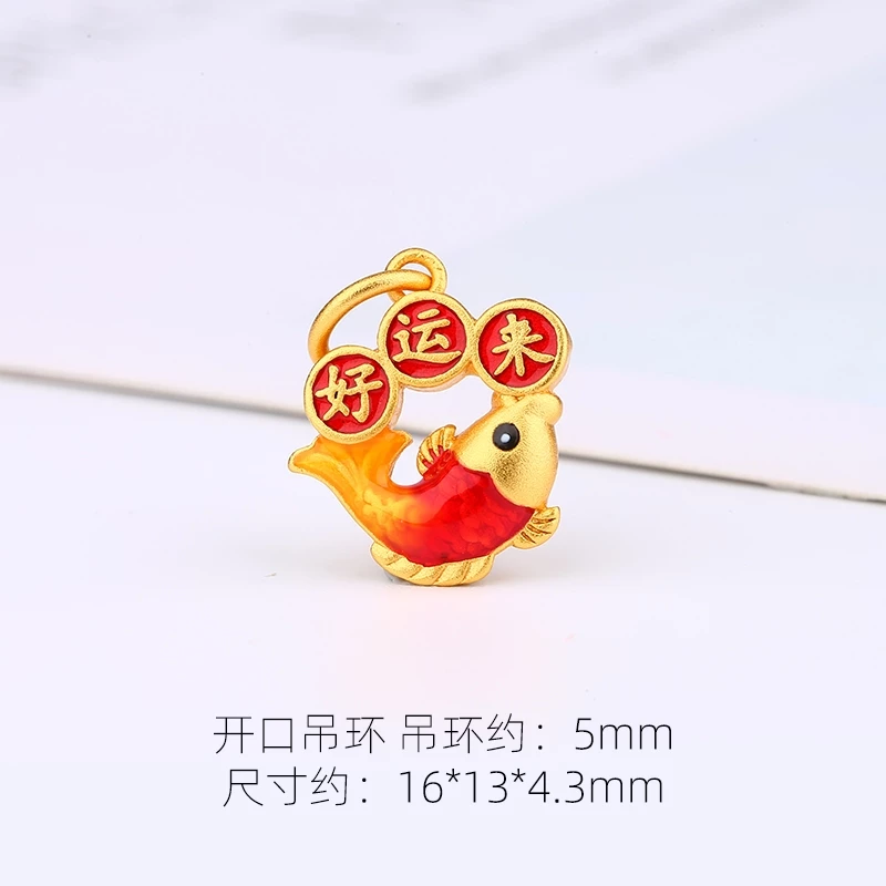 สร้อยข้อมือทองแดงชุบทองประดับทรายทองเวียดนาม thumbnail 4