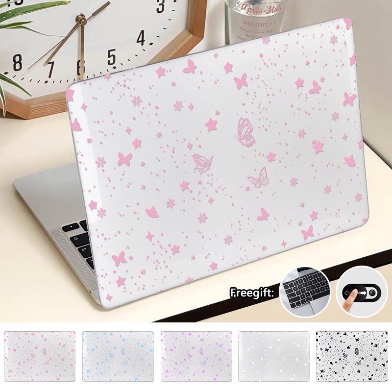 Aestheticism พิมพ์ผีเสื้อสําหรับ 2026 Macbook Neo A3404 Pro14 M5 A3434 Air15 M5 A3448 Air13.6 M5 M4 