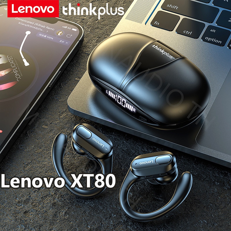 Thinkplus Lenovo XT80 Sport หูฟังไร้สาย True Wireless bluetooth 5.3 headset  หูฟังบลูทูธ HIFI ไร้สาย