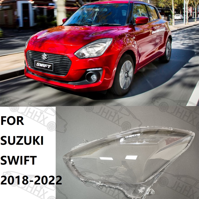 ฝาครอบเลนส์ไฟหน้ารถยนต์ แบบเปลี่ยน สําหรับ Suzuki SWIFT 2018 2019 2020 2021 2022
