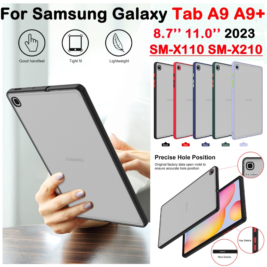 สําหรับ Samsung Galaxy Tab A9 8.7 นิ้ว A9 + 11.0 นิ้ว SM-X110 X115 SM-X210 X215 เคสป้องกัน