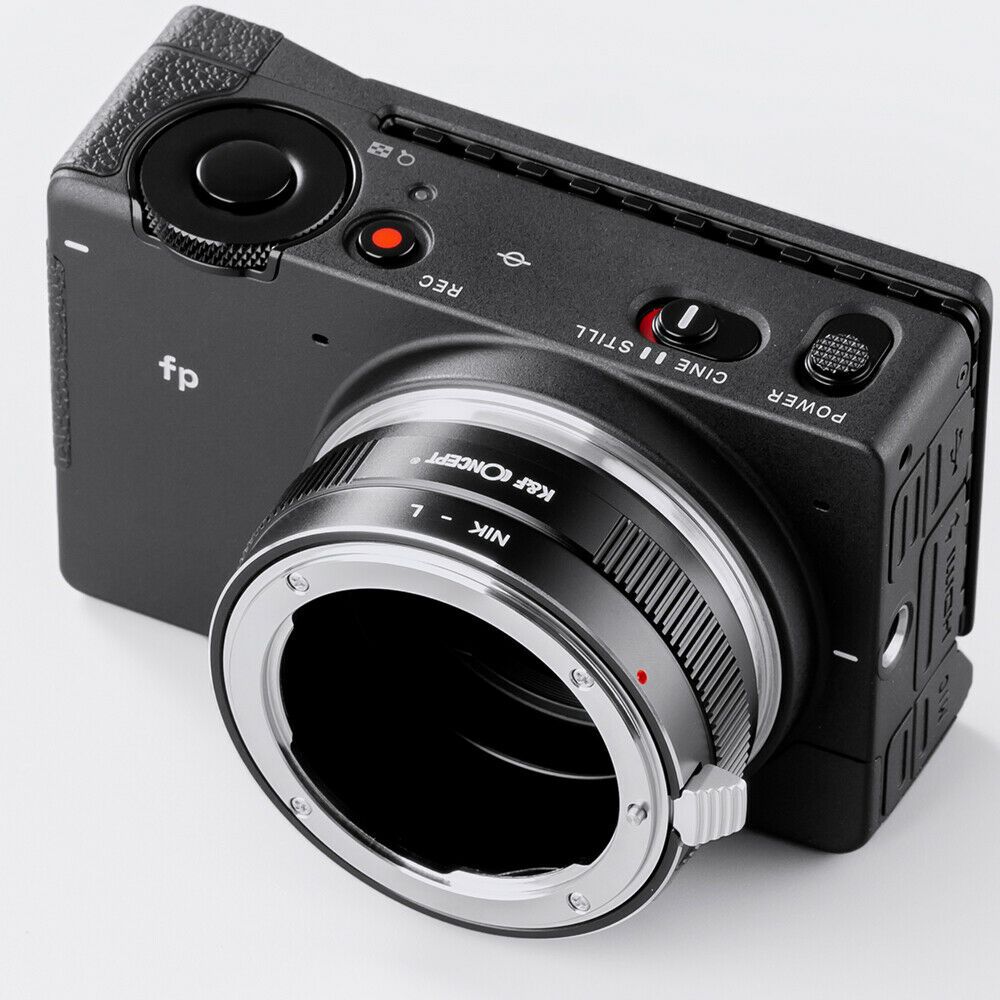 K&f อะแดปเตอร์คอนเซ็ปต์ สําหรับเลนส์กล้อง Nikon F Mount เป็น L Mount Leica TL TL2
