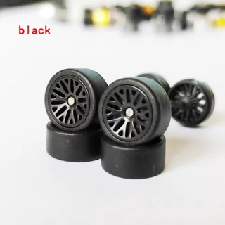 1/64 รถล้อแม็กล้อ 11.2 มม.ขอบ 10-Rays Advan BBS ยางแบน MMS Series สําหรับ HW 1:64 รถ Matchbox/Domeka