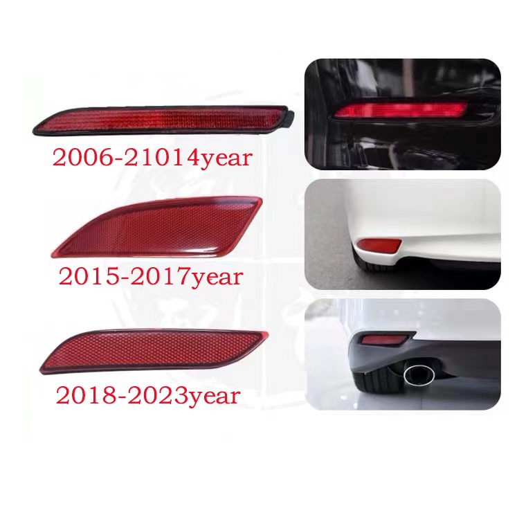 ไฟกันชนหลัง สําหรับ Toyota Camry 2006-2014 2015-2017 2018-2023