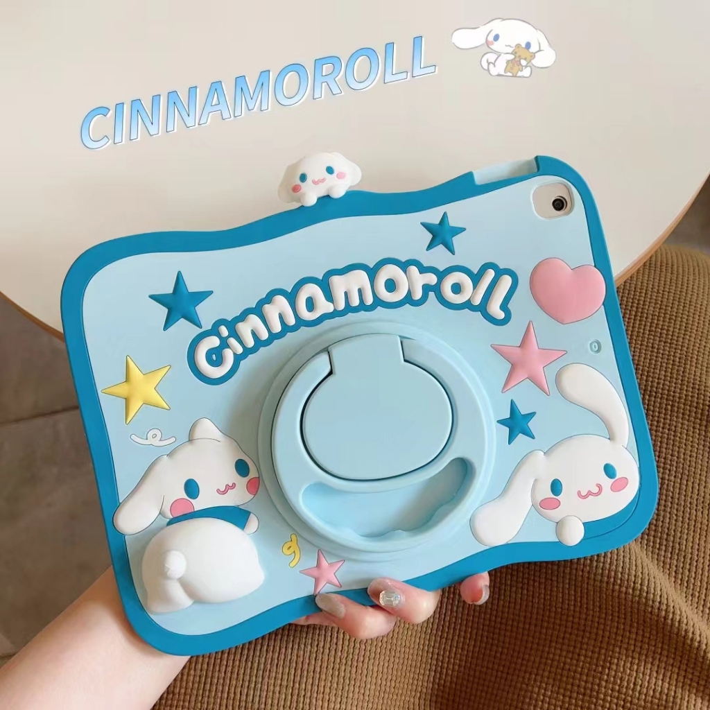เคสซิลิโคนนิ่ม TPU ลายสุนัขน่ารัก สําหรับ iPad 10th Gen 10.9 9th 8th 7th Gen 10.2 6th 5th Gen 9.7 2018 Air 5 4th 10.9 Pro 11 Mini 6 5 4 3 2 1