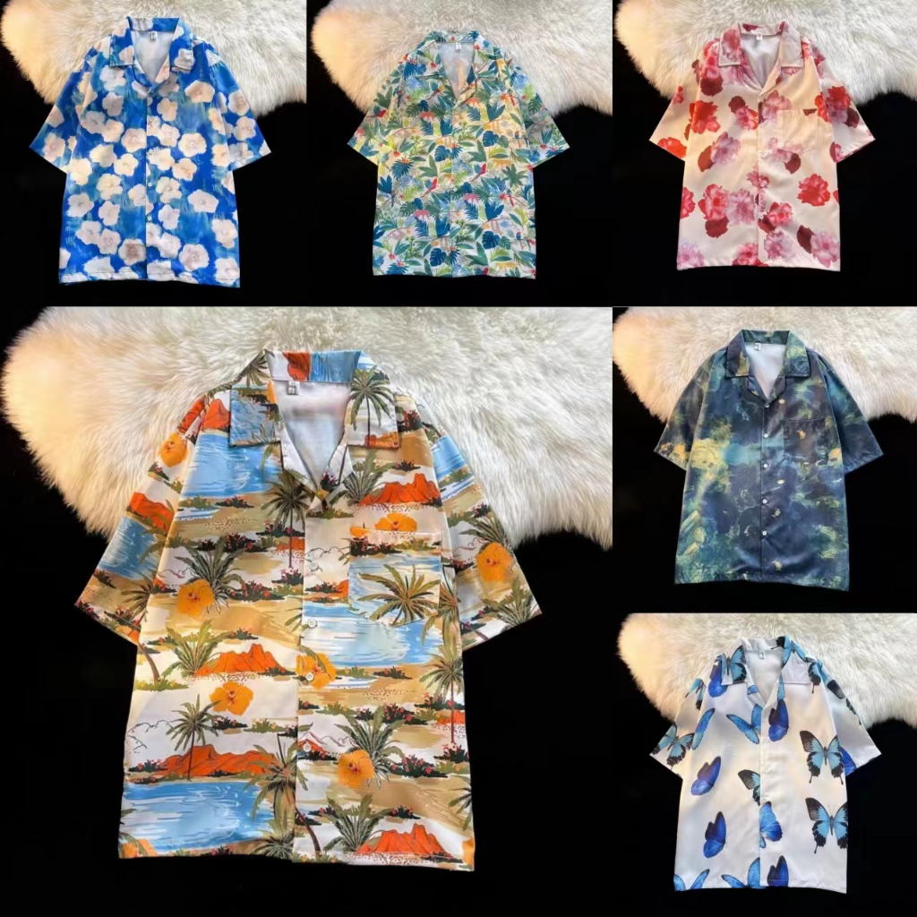 เสื้อผู้ชาย เสื้อฮาวาย หลายสไตล์ 100 แบบ รุ่น 2103
