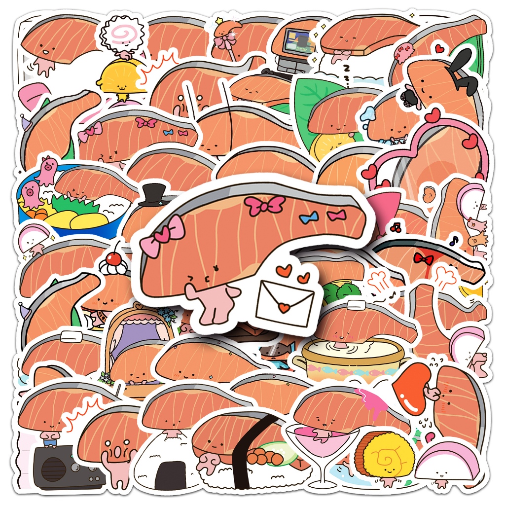 50/10 ชิ้นตลก Sanrio Kirimichan สติกเกอร์กันน้ํา DIY สําหรับโทรศัพท์แล็ปท็อปสเก็ตบอร์ด Creative Graffiti รถมอเตอร์สติกเกอร์