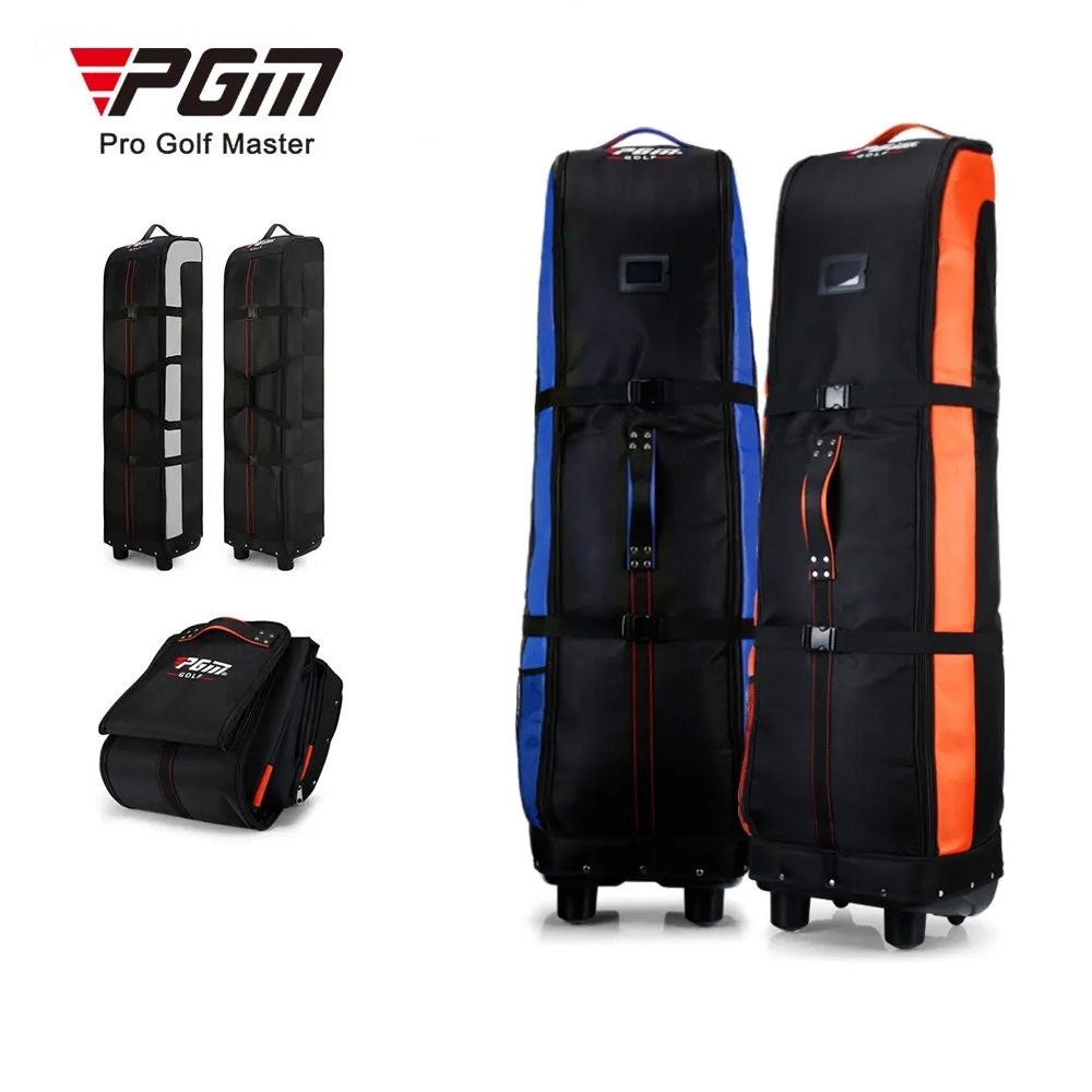 PGM กระเป๋ากอล์ฟ อเนกประสงค์ กันน้ํา พับได้ พร้อมล้อ golf travel bag