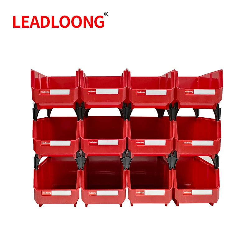 LEADLOONG V2 200*130*110MM 12pcs กล่องอะไหล่ กล่องเครื่องมือช่าง เซต 12 ใบ รุ่น#V2กล่องพลาสติก กล่องเก็บของ ชั้นวางของ อเนกประสงค์