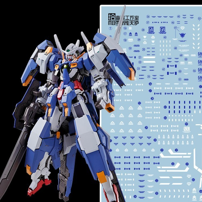 1010 MG MB EXIA AVALANCHE Water slide decal