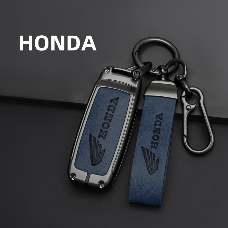 [พร้อมส่ง] เคสกุญแจรถยนต์ หนังอัลลอย สําหรับ Honda Forza Forza Forza 350 PCX160 Click160 Lead125