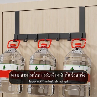 YissTiee ตะขอหลังประตูอลูมิเนียมไม่จำเป็นต้องเจาะและติดตั้งโดยไม่มีร่องรอยรับน้ำหนักโดยไม่เสียรูป