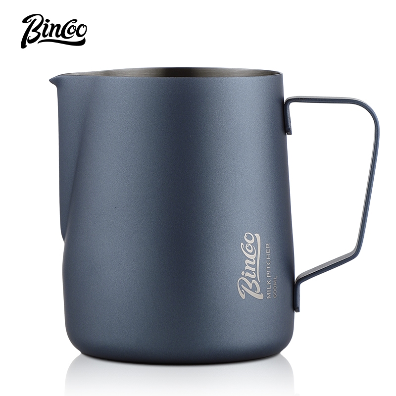 Bincoo กาแฟดึงดอกไม้ Vat นมขวดโฟมสแตนเลส Professional นม Vat เครื่องชงกาแฟ 350ML/600ML
