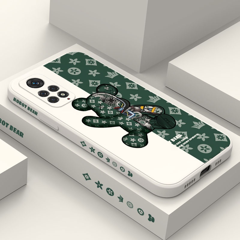 เคสโทรศัพท์สําหรับ Xiaomi Redmi Note 14 13 Pro Plus + 4G 5G หล่อหมีสบายรู้สึกฝาครอบ