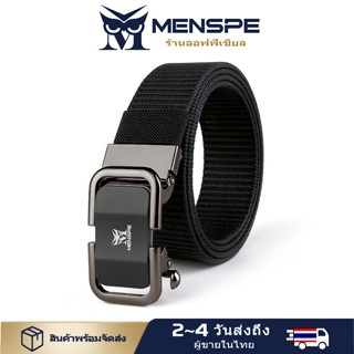 MENSPE เข็มขัดผู้ชาย ปลดเร็ว เข็มขัดไนล่อน