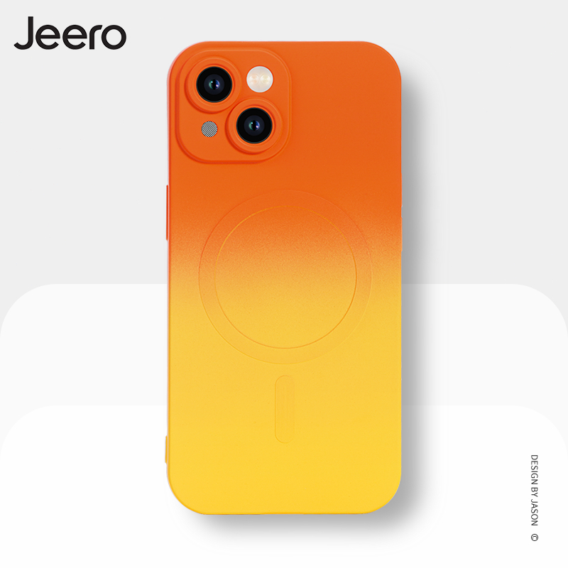 Jeero เคสไอโฟน เคสซิลิโคนนุ่มกันกระแทกน่ารักตลก เคสโทรศัพท์ แม่เหล็ก iPhone 15 14 13 12 11 Pro Max พลัส