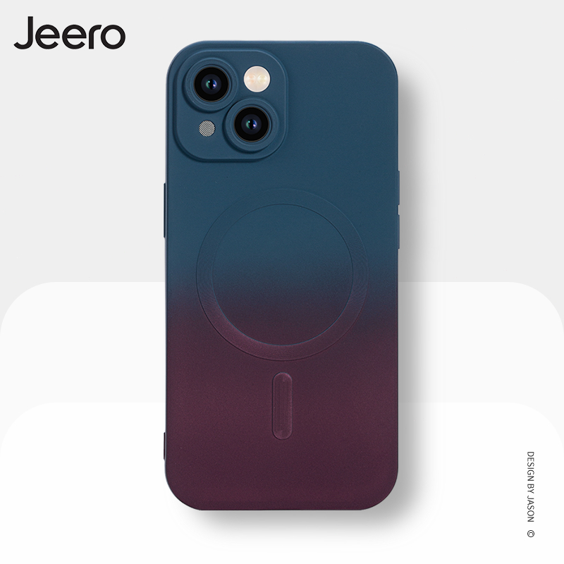 Jeero เคสไอโฟน เคสซิลิโคนนุ่มกันกระแทกน่ารักตลก เคสโทรศัพท์ แม่เหล็ก iPhone 15 14 13 12 11 Pro Max พลัส