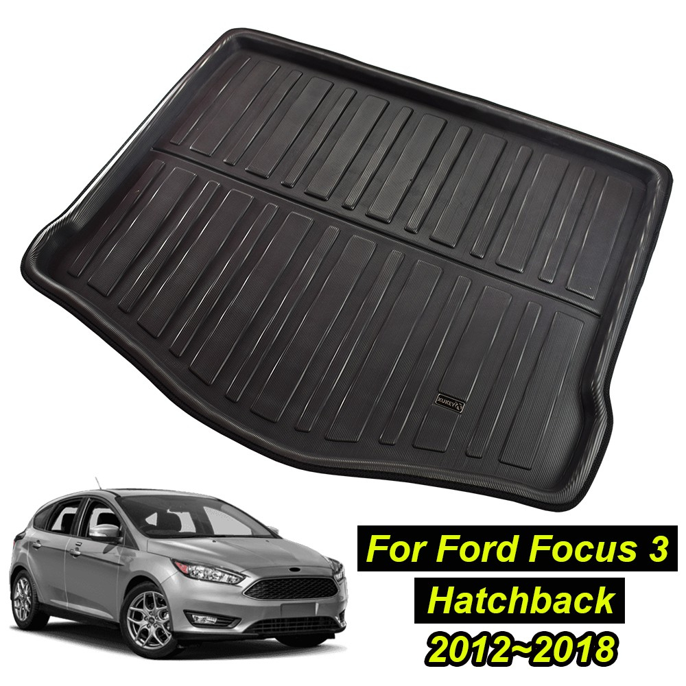 พรมปูพื้น กันลื่น สําหรับ Ford Focus MK3 2012-2018