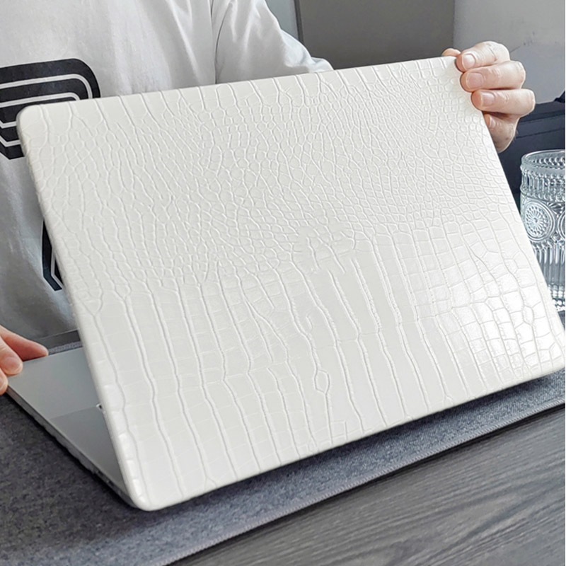 เคสหนังจระเข้ ป้องกันแล็ปท็อป สําหรับ macbook Neo 13 A3404 air M5 M4 M1 M2 Pro 13.6 13 14 นิ้ว 15.3 A2941  A2681 A2337