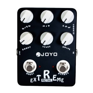 JOYO JF-17 Extreme Metal Distortion Pedal Low-Mid-High Gain Boost พร้อมการควบคุม EQ อิสระสําหรับเอฟเ