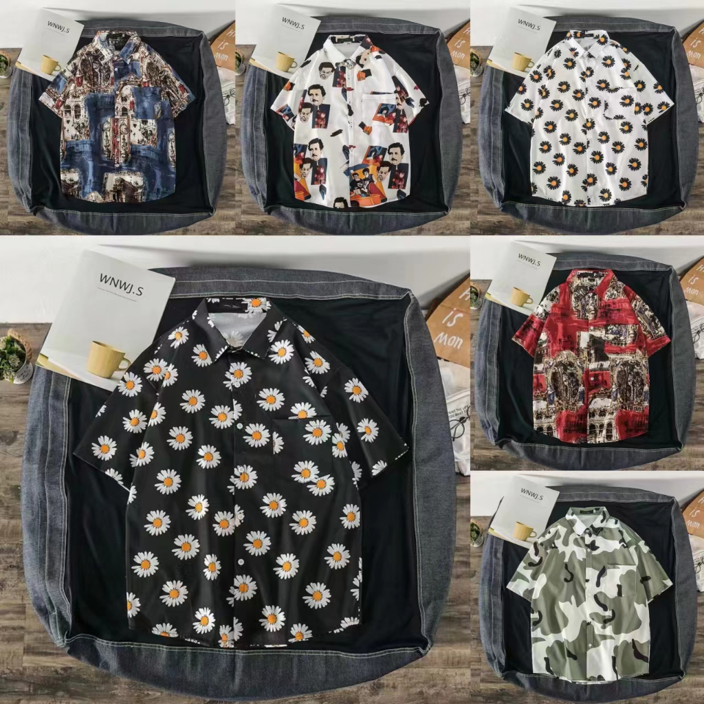 เสื้อผู้ชาย เสื้อฮาวาย หลายสไตล์ 100 แบบ รุ่น 1139