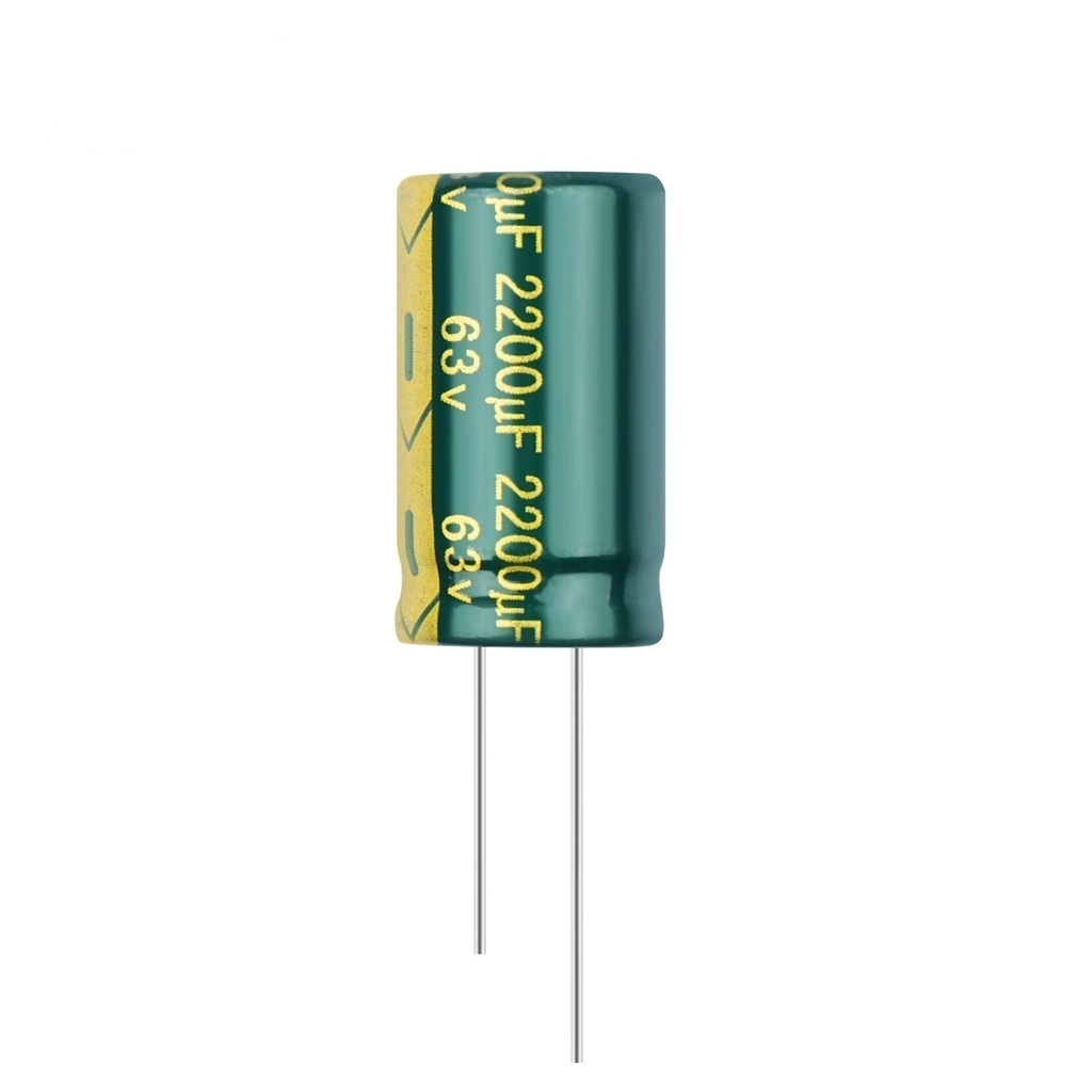 50 ชิ้นอลูมิเนียม Electrolytic Capacitor 63V ความถี่สูงต่ํา ESR 63V 100UF 220UF 470UF 1000UF 2200UF 