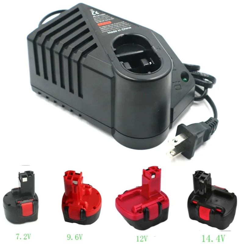เปลี่ยนเครื่องมือชาร์จแบตเตอรี่สําหรับ Bosch 7.2V/GSR9.6/12V/14.4V NI-MH NI-CD AL1411DV GSR7.2-2,GSR
