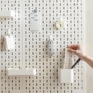แผ่นวางของติดผนัง กระดานแขวนของ DIY pegboard