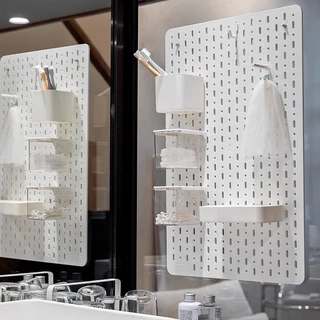 แผ่นวางของติดผนัง กระดานแขวนของ DIY pegboard