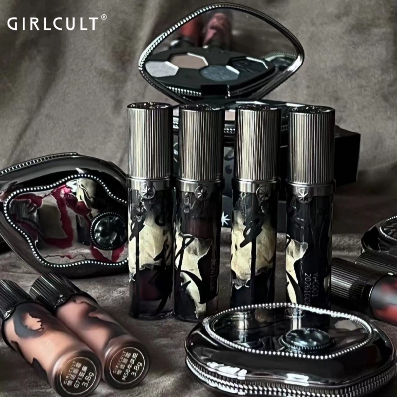 Girlcult ใหม่ ลิปสติกโรแมนติก เนื้อครีม ชิมเมอร์ ให้ความชุ่มชื้น ไม่ซีดจาง