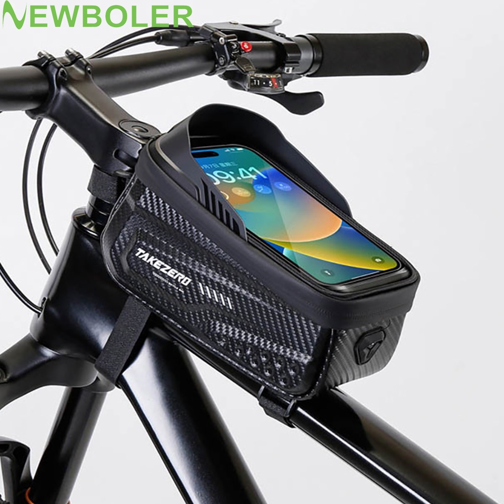 Newboler กระเป๋าใส่โทรศัพท์มือถือ แบบแข็ง หน้าจอสัมผัส กันน้ํา สําหรับเล่นกีฬากลางแจ้ง