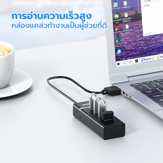 Acer ฮับ USB HY21-14U2B 4 in 1 ความเร็วสูง สําหรับคอมพิวเตอร์ และโน้ตบุ๊ก 12 เดือน