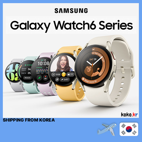 ใหม่ล่าสุด ซัมซุง นาฬิกา 2024 Samsung Watch Galaxy Watch 6 สมาร์ทวอทช์ ติดตามการออกกําลังกาย กีฬา กันน้ํา ควบคุมเพลง กล้อง สเต็ป บลูทูธ โทรได้ หน้าปัดที่กําหนดเอง