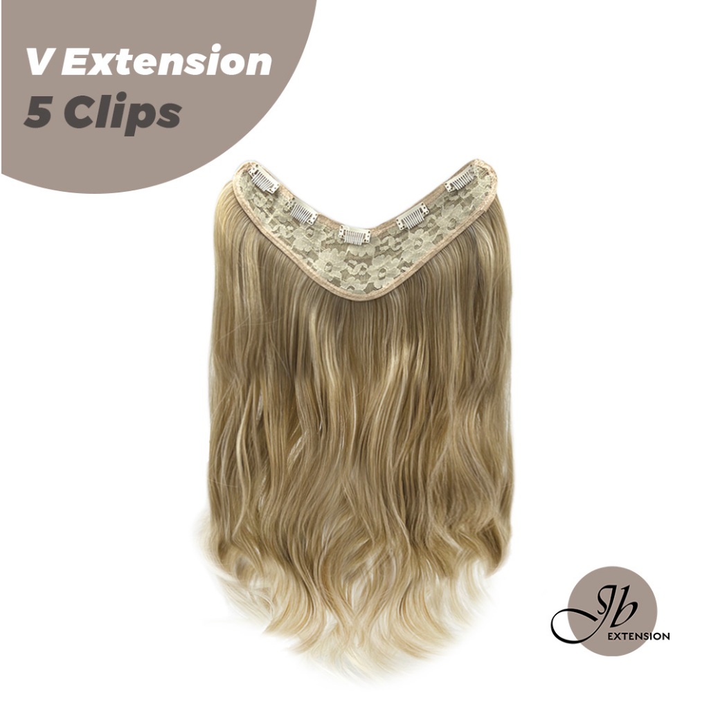 JBSELECT4YOU 20 นิ้ว Hair V Extensions 5 Clip-in Curly 190g