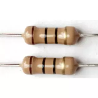 Ready Stock ตัวต้านทาน 15 ชิ้น 0.1 โอห์ม 1ohm 10ohm 100ohm 1k 10k 100k 1M ±5% 1/2W