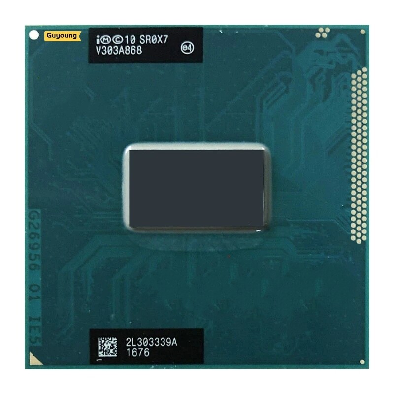 Yzx Core ซ็อกเก็ตประมวลผล CPU i5 3380M i5-3380M SR0X7 2.9 GHz 3M 35W G2 rPGA988B