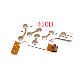1PCS ใหม่สําหรับ Canon EOS 450D 500D 550D 600D 1000D 1100D 1200D 1300D 1500D ดิจิตอลซ่อมกล้อง (รุ่น OEM) คีย์บอร์ดปุ่ม Flex Cable