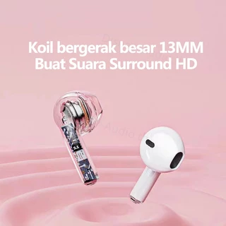 TWS Earphone หูฟังบลูทู Bluetooth5.3 หูฟังบูลทูธ HiFi หูฟังไร้สาย Earphone สําหรับ Android/ios