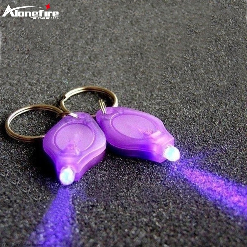 Alonefire F5 UV 365/395nm พวงกุญแจแสงยูวี สําหรับเงิน Ore ID คราบสัตว์เลี้ยง แมว เกลื้อน รั่ว มองไม่เห็น หมึก มาร์กเกอร์ ตรวจจับ เรืองแสง ไฟฉาย ขนาดเล็ก
