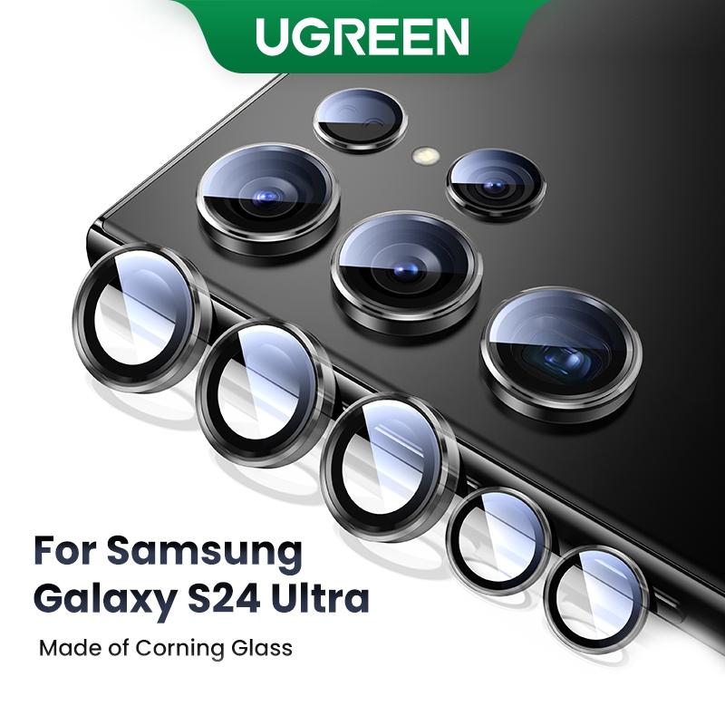 Ugreen ฟิล์มกระจกกันรอยเลนส์กล้อง สําหรับ Samsung Galaxy S24 Ultra Samsung S24 Ultra