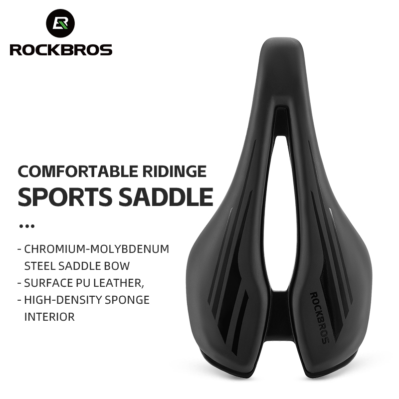 [Fulfilled by Shopee]ROCKBROS อานเบาะนั่งจักรยาน ฟองน้ําหนา ระบายอากาศ ความหนาแน่นสูง กันกระแทก สําหรับจักรยานเสือภูเขา เสือหมอบ จักรยานพับ